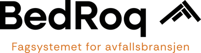 BedRoq - Fagsystemet for avfallsbransjen